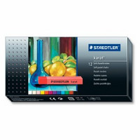 STAEDTLER - Karat® Soft Pastel Chalks - Set de 12 Pastels Tendres