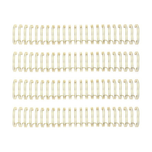 WE R MEMORY KEEPERS - Cinch - Spiral Coils 3/4" - Set of 4 - Gold