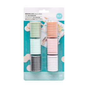 WE R MEMORY KEEPERS - Crop-A-Dile - Planner Discs - Set of 54 - Multi Pack