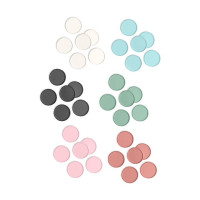 WE R MEMORY KEEPERS - Crop-A-Dile - Planner Discs - Set of 54 - Multi Pack