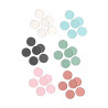 WE R MEMORY KEEPERS - Crop-A-Dile - Planner Discs - Set of 54 - Multi Pack