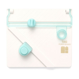 WE R MEMORY KEEPERS - Punch Board - Tag