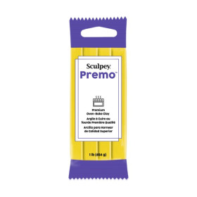 SCULPEY - Premo - Cadmium Yellow - 1 lb (454 g) Bar