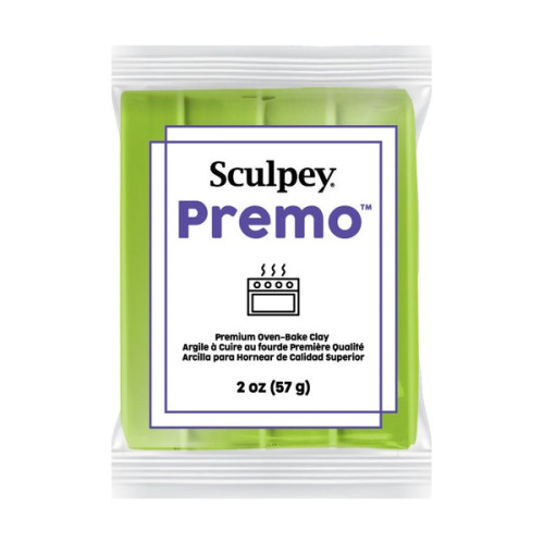 SCULPEY - Premo - Accent Bright Green - 2 oz (57 g) Bar