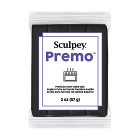 SCULPEY - Premo - Black - 2 oz (57 g) Bar