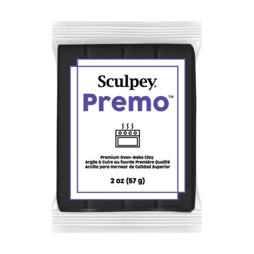 SCULPEY - Premo - Black - 2 oz (57 g) Bar