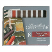 Cretacolor - Craies Pastel Brunes - 8 Pièces