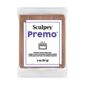 SCULPEY - Premo - Accent Rose Gold Glitter - 2 oz (57 g) Bar