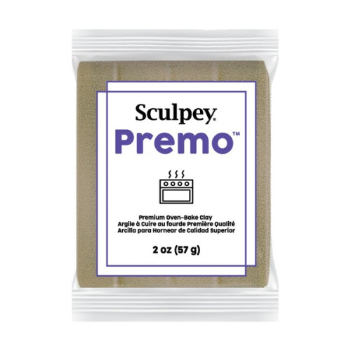 SCULPEY - Premo - Accent Yellow Glitter - Pain 2 oz (57 g)