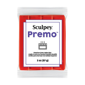 SCULPEY - Premo - Cadmium Red - Pain 2 oz (57 g)