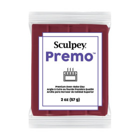 SCULPEY - Premo - Alizarin Crimson - 2 oz (57 g) Bar