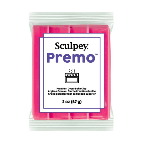 SCULPEY - Premo - Fluopink - Pain 2 oz (57 g)