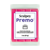 SCULPEY - Premo - Fluo Pink - 2 oz (57 g) Bar