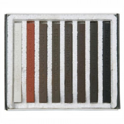 Cretacolor - Brown Chalks - 8 Pieces