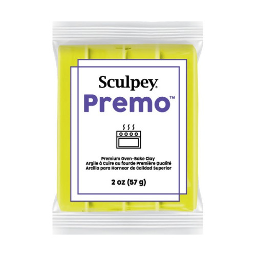 SCULPEY - Premo - Fluoyellow - Pain 2 oz (57 g)