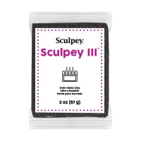 SCULPEY - III - Black Glitter - Pain 2 oz (57 g)