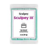 SCULPEY - III - Turquoise Glitter - Pain 2 oz (57 g)