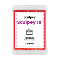SCULPEY - III - Rouge Vif - Pain 2 oz (57 g)