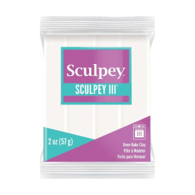 SCULPEY - III - White - 2 oz (57 g) Bar