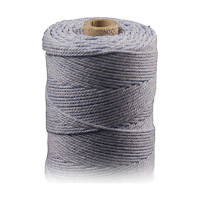 ARTEMIO - Cabled Cotton String Spool - 1.5 mm x 140 m - Lilac