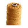 ARTEMIO - Bobine de Ficelle Coton Câblé - 2.2 mm x 70 m - Ocre