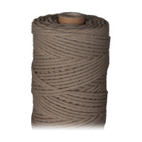 ARTEMIO - Bobine de Ficelle Coton Câblé - 2.2 mm x 70 m - Marron