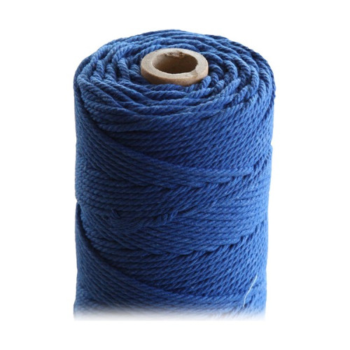 ARTEMIO - Bobine de Ficelle Coton Câblé - 2.2 mm x 70 m - Bleu Roi