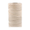 ARTEMIO - Cabled Cotton String Spool - 3 mm x 60 m - Ecru