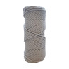 ARTEMIO - Bobine de Ficelle Coton Câblé - 3 mm x 60 m - Gris