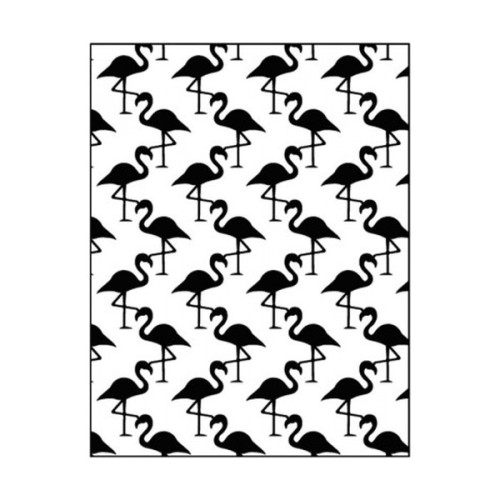 ARTEMIO - Die & Embossing Folder - 10x15 cm - Flamingo