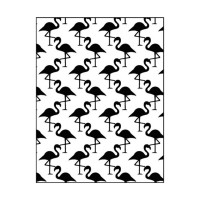 ARTEMIO - Die & Dossier Embossage - 10x15 cm - Flamant Rose
