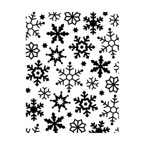 ARTEMIO - Die & Dossier Embossage - 10x15 cm - Grands Flocons