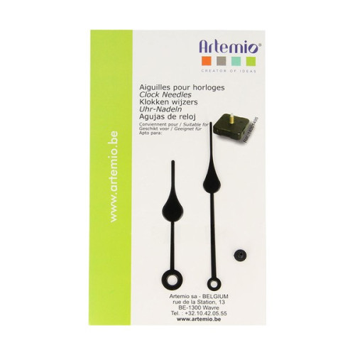 ARTEMIO - Aiguilles pour Horloge - Modèle Gouttes
