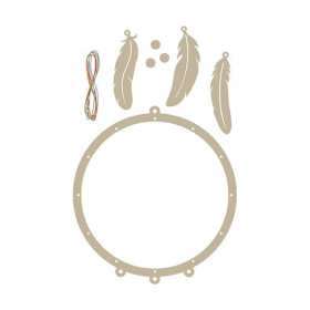 ARTEMIO - Wooden Dreamcatcher to Decorate