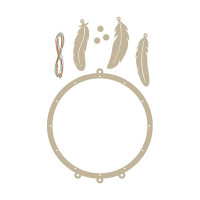 ARTEMIO - Wooden Dreamcatcher to Decorate