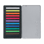 Cretacolor - Pastel Carré - Assortiment de 12 Couleurs - Étui Métal