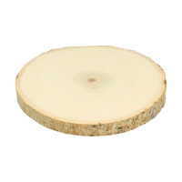 ARTEMIO - Planches Peuplier Rondes - 12-15 cm - Set de 2