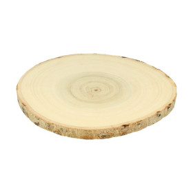 ARTEMIO - Planches Peuplier Rondes - 20-23 cm - Set de 2
