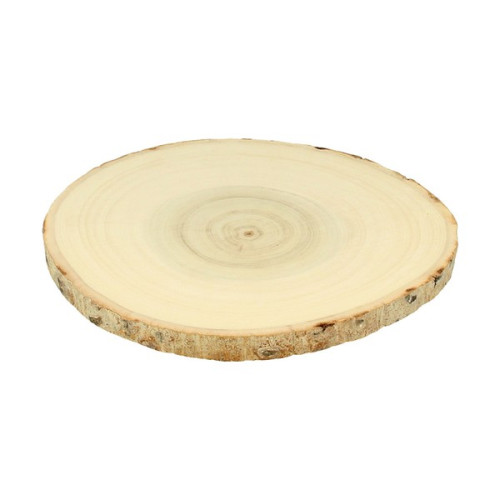 ARTEMIO - Planches Peuplier Rondes - 20-23 cm - Set de 2
