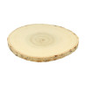 ARTEMIO - Planches Peuplier Rondes - 20-23 cm - Set de 2
