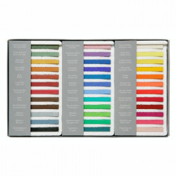 Cretacolor - Pastel Carré - 36 Assorted Colors - Cardboard Box
