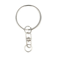 ARTEMIO - Porte-Clés + Mécanisme - 25 mm - Set de 10