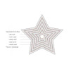 SIZZIX - Matrice de Découpe - Framelits - Set de 5