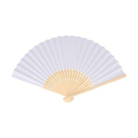 ARTEMIO - Éventail à Décorer - Papier - 21 cm