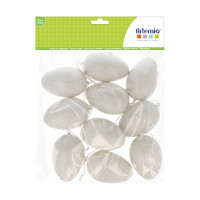 ARTEMIO - Œufs en Plastique - 8 cm - Set de 10