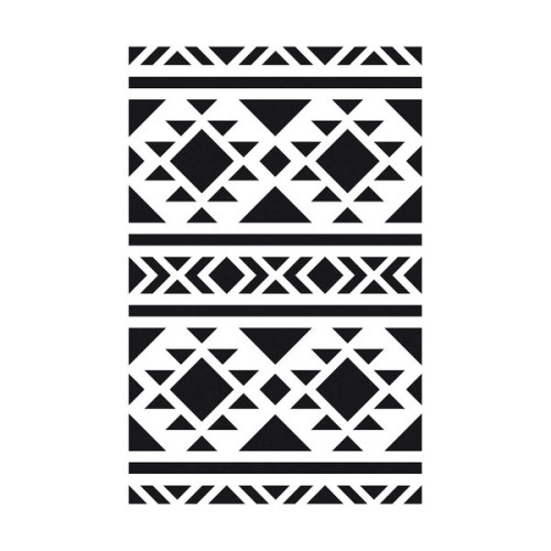 ARTEMIO - Stencil 10 x 15 cm - Navajo Geometric