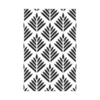 ARTEMIO - Stencil 10 x 15 cm - Foliage Geometric