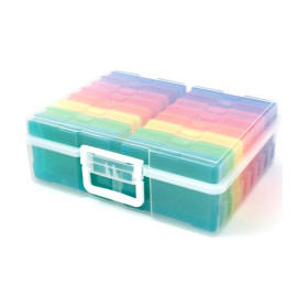 WE R MEMORY KEEPERS - Storage Bin - Boîte de Rangement + 16 Mini Cases