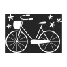 ARTEMIO - Pochoir 10 x 15 cm - On My Way Vélo
