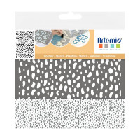 ARTEMIO - Pochoir 10 x 15 cm - Boho Bulles